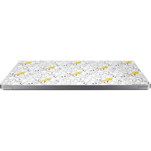 Looney Tunes Tweety Super Sized Pattern Universal Laptop 15in (12.2 x 8.8in) Skin