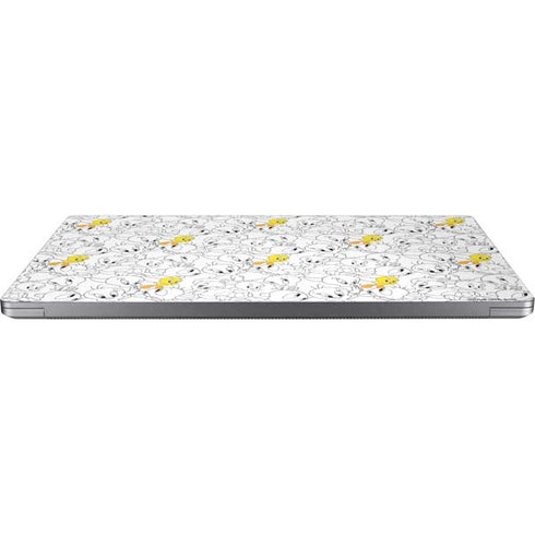 Looney Tunes Tweety Super Sized Pattern Universal Laptop 18in (14.6 x 10.6in) Skin