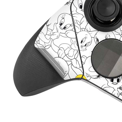 Looney Tunes Tweety Super Sized Pattern Xbox Elite Wireless Controller Series 2 Skin