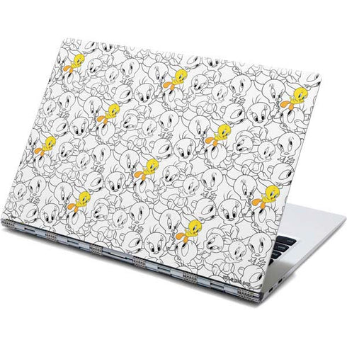 Looney Tunes Tweety Super Sized Pattern Yoga 910 2-in-1 14in Touch-Screen Skin