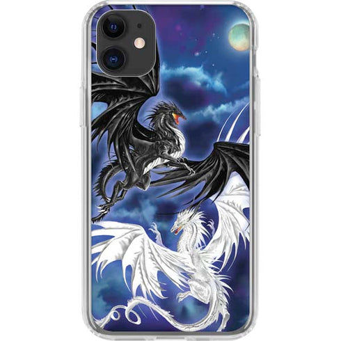 Twilight Duel by Ruth Thompson iPhone 11 Clear Case