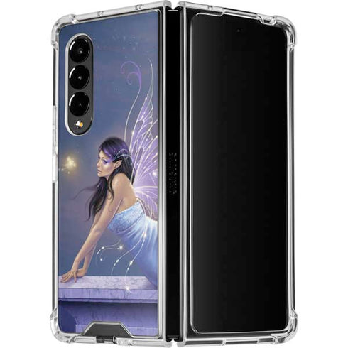 Rachel Anderson Twilight Shimmer Galaxy Z Fold4 5G Clear Case