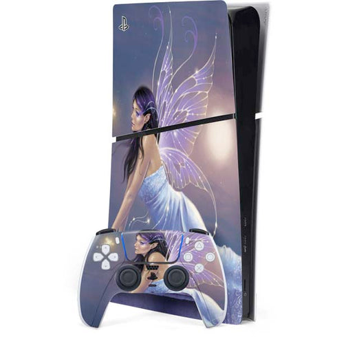 Twilight Shimmer by Rachel Anderson PS5 Slim Digital Edition Console Skin