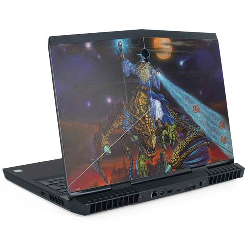 Twilight Tempest Wizard by Ed Beard Jr Dell Alienware Skin