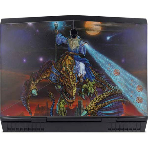 Twilight Tempest Wizard by Ed Beard Jr Dell Alienware Skin