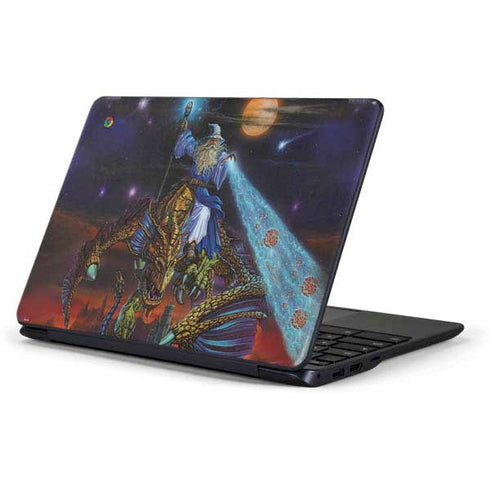 Ed Beard Jr. Twilight Tempest Wizard Samsung Chromebook Skin