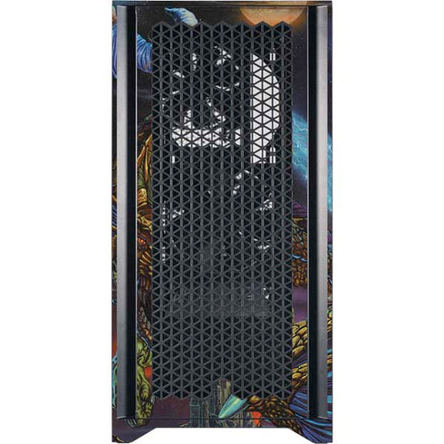 Ed Beard Jr. Twilight Tempest Wizard Corsair 4000D Tempered Glass Mid-Tower ATX Case Skin