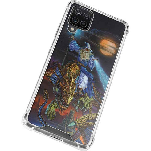 Ed Beard Jr. Twilight Tempest Wizard Galaxy A12 Clear Case