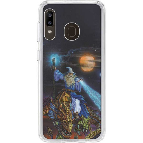 Ed Beard Jr. Twilight Tempest Wizard Galaxy A20 Clear Case