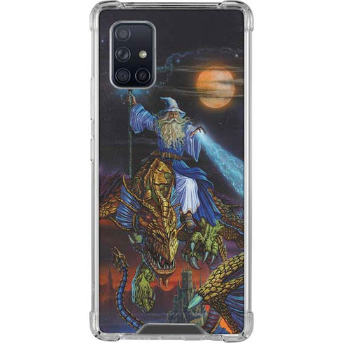 Ed Beard Jr. Twilight Tempest Wizard Galaxy A71 5G Clear Case