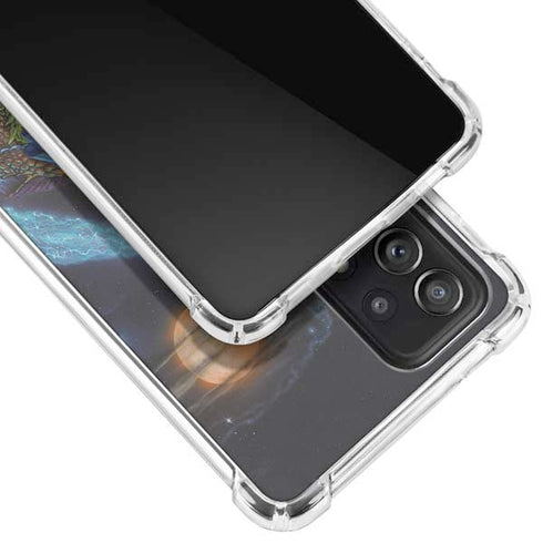 Ed Beard Jr. Twilight Tempest Wizard Galaxy A72 5G Clear Case
