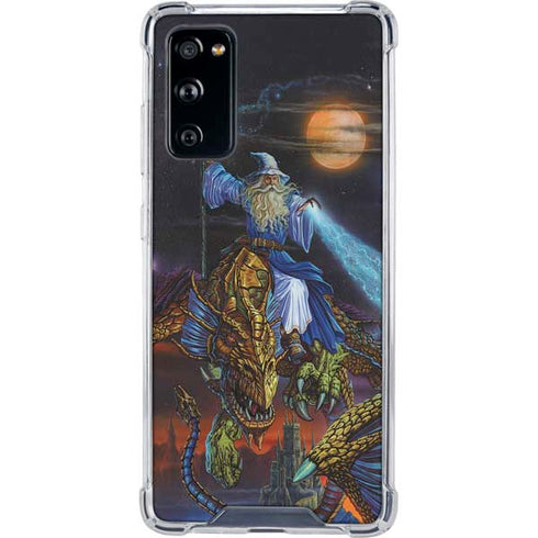 Ed Beard Jr. Twilight Tempest Wizard Galaxy S20 FE Clear Case