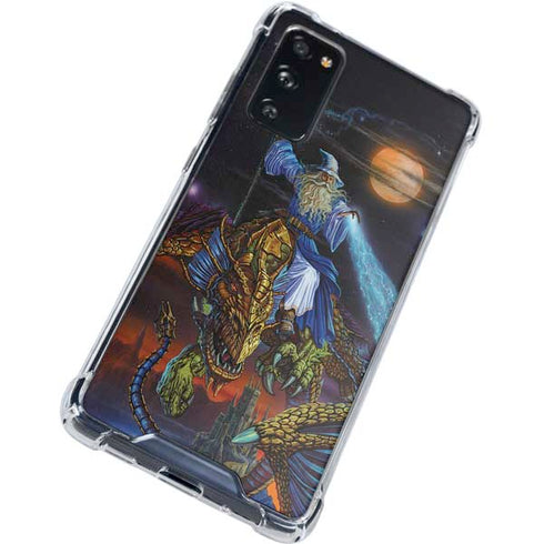 Ed Beard Jr. Twilight Tempest Wizard Galaxy S20 FE Clear Case