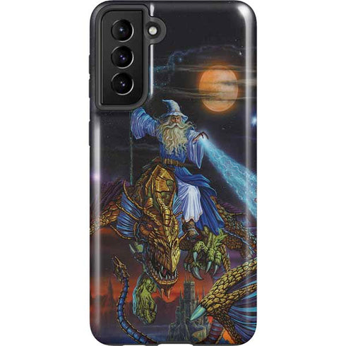 Ed Beard Jr. Twilight Tempest Wizard Galaxy S21 Plus 5G Pro Case