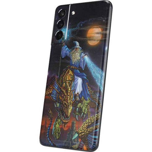 Ed Beard Jr. Twilight Tempest Wizard Galaxy S21 Plus 5G Skin