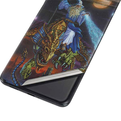 Ed Beard Jr. Twilight Tempest Wizard Galaxy S21 Plus 5G Skin