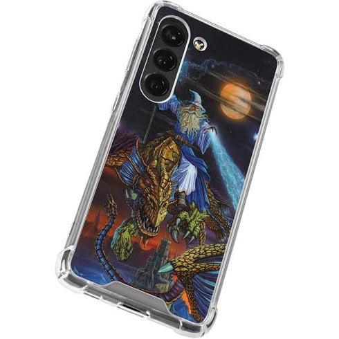 Ed Beard Jr. Twilight Tempest Wizard Galaxy S23 Clear Case