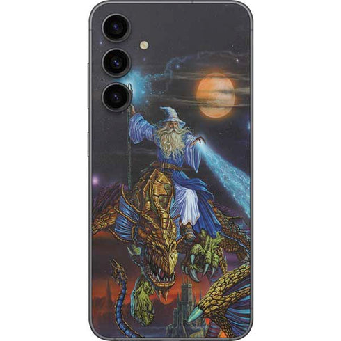 Twilight Tempest Wizard by Ed Beard Jr Galaxy S23 FE Skin