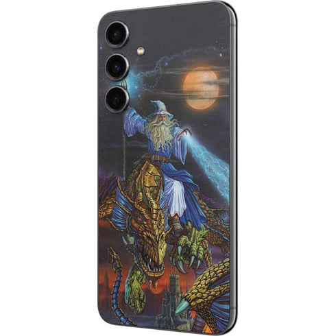 Twilight Tempest Wizard by Ed Beard Jr Galaxy S23 FE Skin