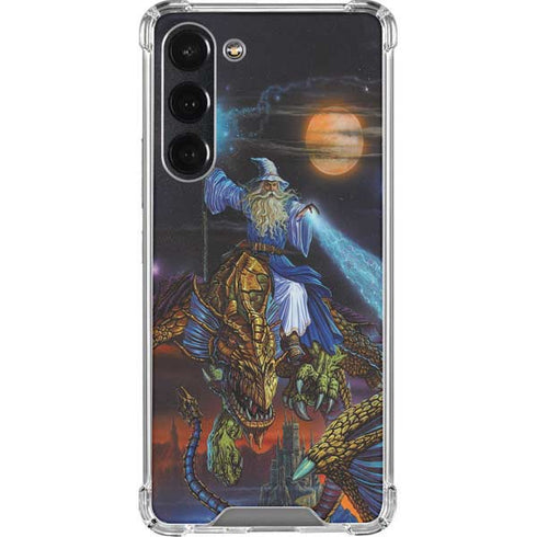 Ed Beard Jr. Twilight Tempest Wizard Galaxy S23 Plus Clear Case