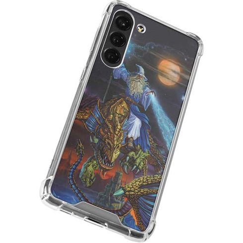 Ed Beard Jr. Twilight Tempest Wizard Galaxy S23 Plus Clear Case