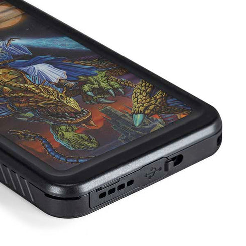 Ed Beard Jr. Twilight Tempest Wizard Galaxy S23 Plus Waterproof Case
