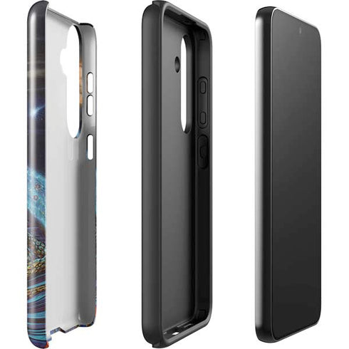 Twilight Tempest Wizard by Ed Beard Jr Galaxy S24 Impact Case