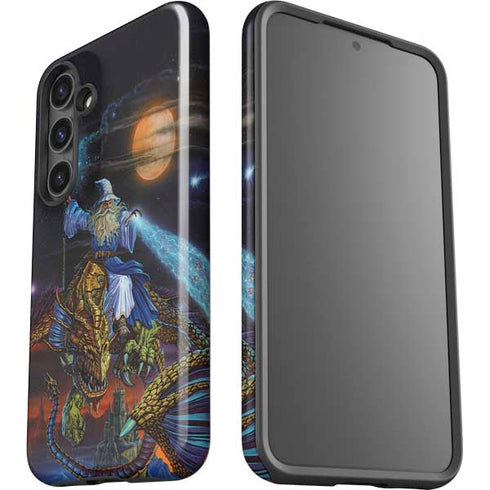 Twilight Tempest Wizard by Ed Beard Jr Galaxy S24 Impact Case