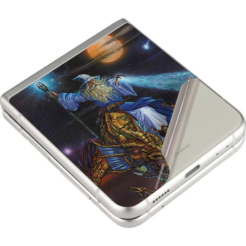 Ed Beard Jr. Twilight Tempest Wizard Galaxy Z Flip3 5G Skin