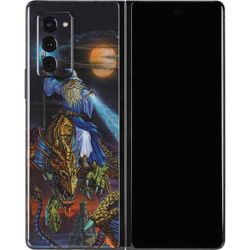Ed Beard Jr. Twilight Tempest Wizard Galaxy Z Fold2 5G Skin