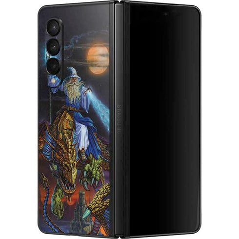 Ed Beard Jr. Twilight Tempest Wizard Galaxy Z Fold3 5G Skin