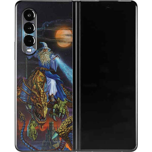 Ed Beard Jr. Twilight Tempest Wizard Galaxy Z Fold3 5G Skin
