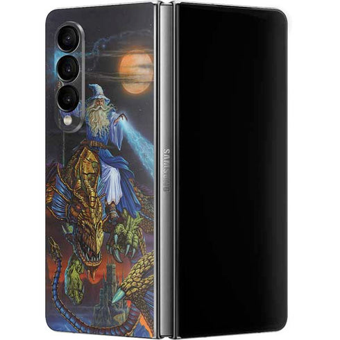 Ed Beard Jr. Twilight Tempest Wizard Galaxy Z Fold4 5G Skin