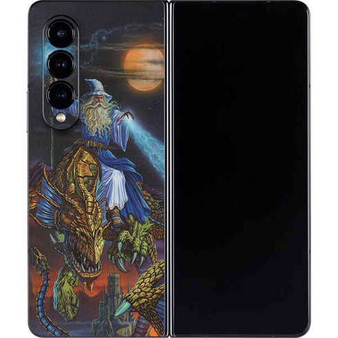 Ed Beard Jr. Twilight Tempest Wizard Galaxy Z Fold4 5G Skin