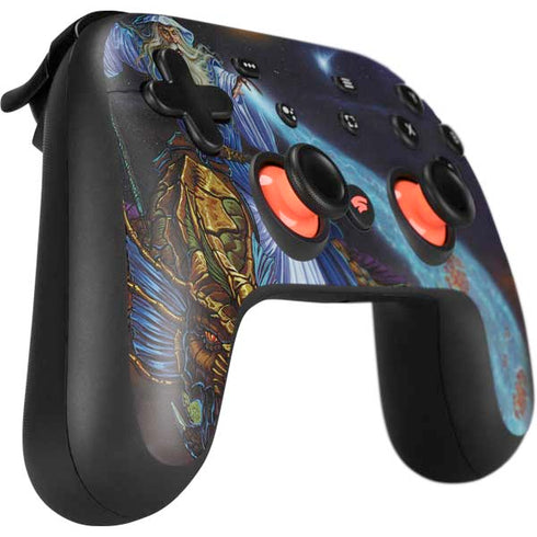 Ed Beard Jr. Twilight Tempest Wizard Google Stadia Controller Skin