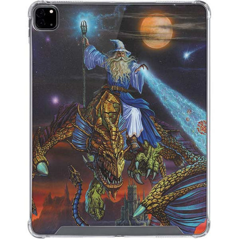 Ed Beard Jr. Twilight Tempest Wizard iPad Pro 12.9in (2020) Clear Case