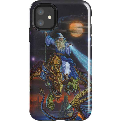 Ed Beard Jr. Twilight Tempest Wizard iPhone 11 Impact Case