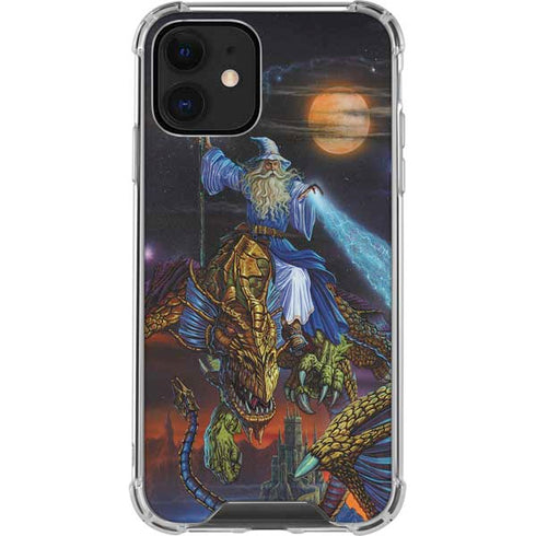 Ed Beard Jr. Twilight Tempest Wizard iPhone 12 Clear Case