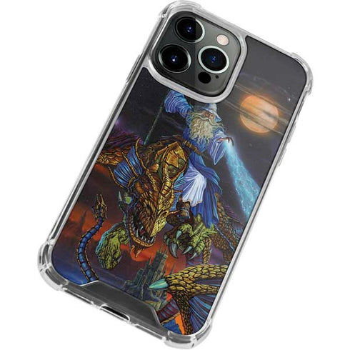 Ed Beard Jr. Twilight Tempest Wizard iPhone 13 Pro Clear Case