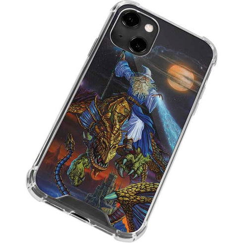 Ed Beard Jr. Twilight Tempest Wizard iPhone 14 Clear Case
