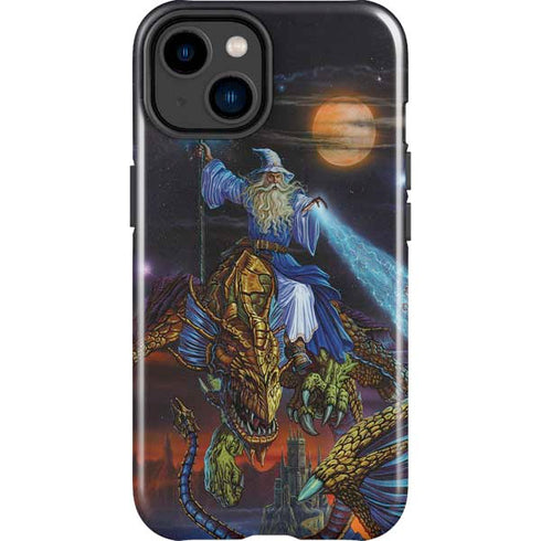 Ed Beard Jr. Twilight Tempest Wizard iPhone 14 Plus Impact Case