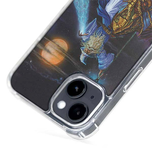 Twilight Tempest Wizard by Ed Beard Jr iPhone 15 Plus MagSafe Case