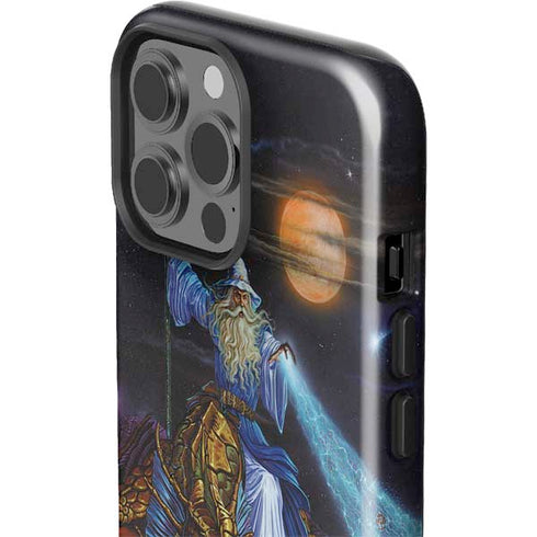 Twilight Tempest Wizard by Ed Beard Jr iPhone 15 Pro Max Impact Case