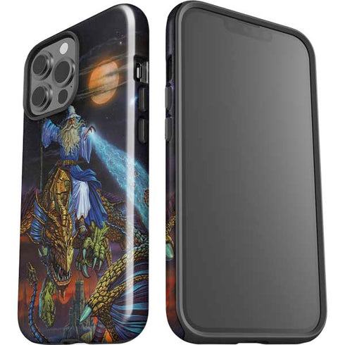 Twilight Tempest Wizard by Ed Beard Jr iPhone 15 Pro Max Impact Case