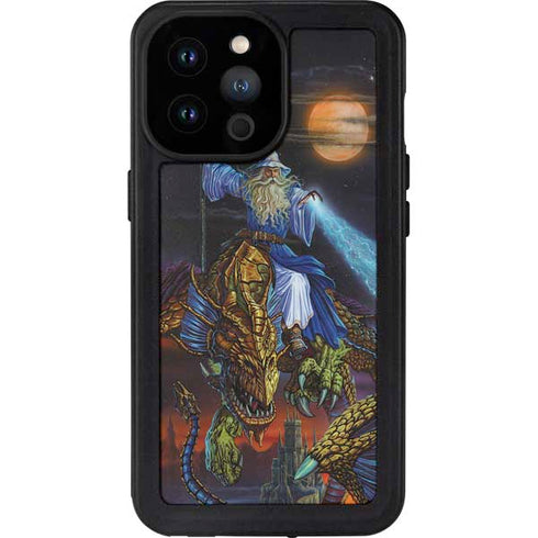 Ed Beard Jr. Twilight Tempest Wizard iPhone 14 Pro Max Waterproof Case