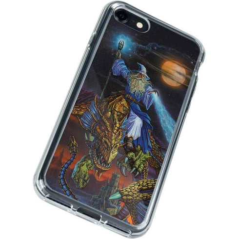 Ed Beard Jr. Twilight Tempest Wizard iPhone SE (2nd & 3rd Gen) Clear Case