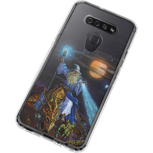 Twilight Tempest Wizard by Ed Beard Jr LG K51/Q51 Clear Case