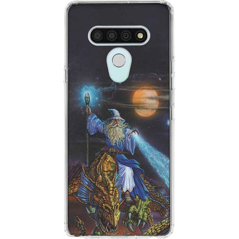 Twilight Tempest Wizard by Ed Beard Jr LG Stylo 6 Clear Case