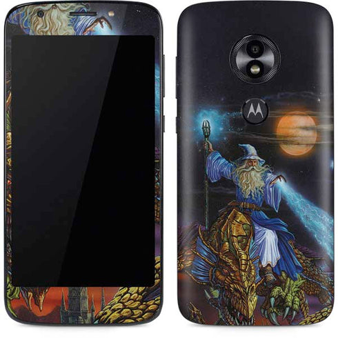 Ed Beard Jr. Twilight Tempest Wizard Moto E5 Play Skin