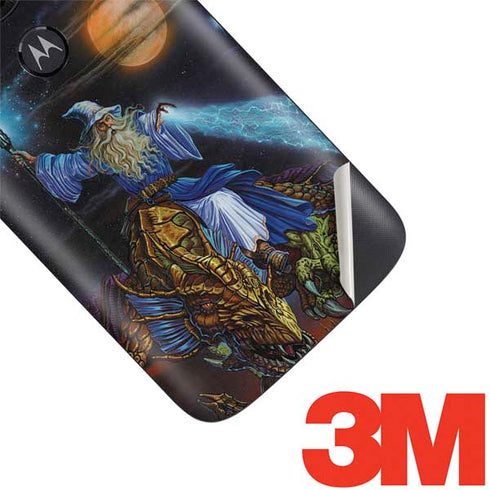 Ed Beard Jr. Twilight Tempest Wizard Moto E5 Play Skin